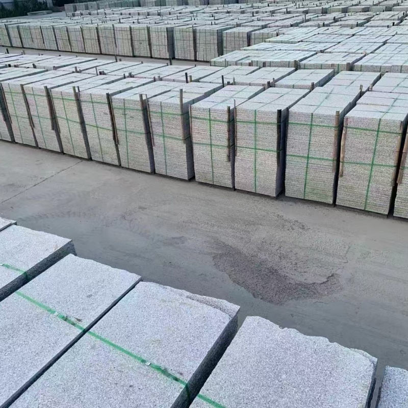 开封芝麻白火烧板石材厂家